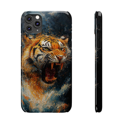 Roaring Tiger Slim IPhone Case - Wild & Fierce Protection