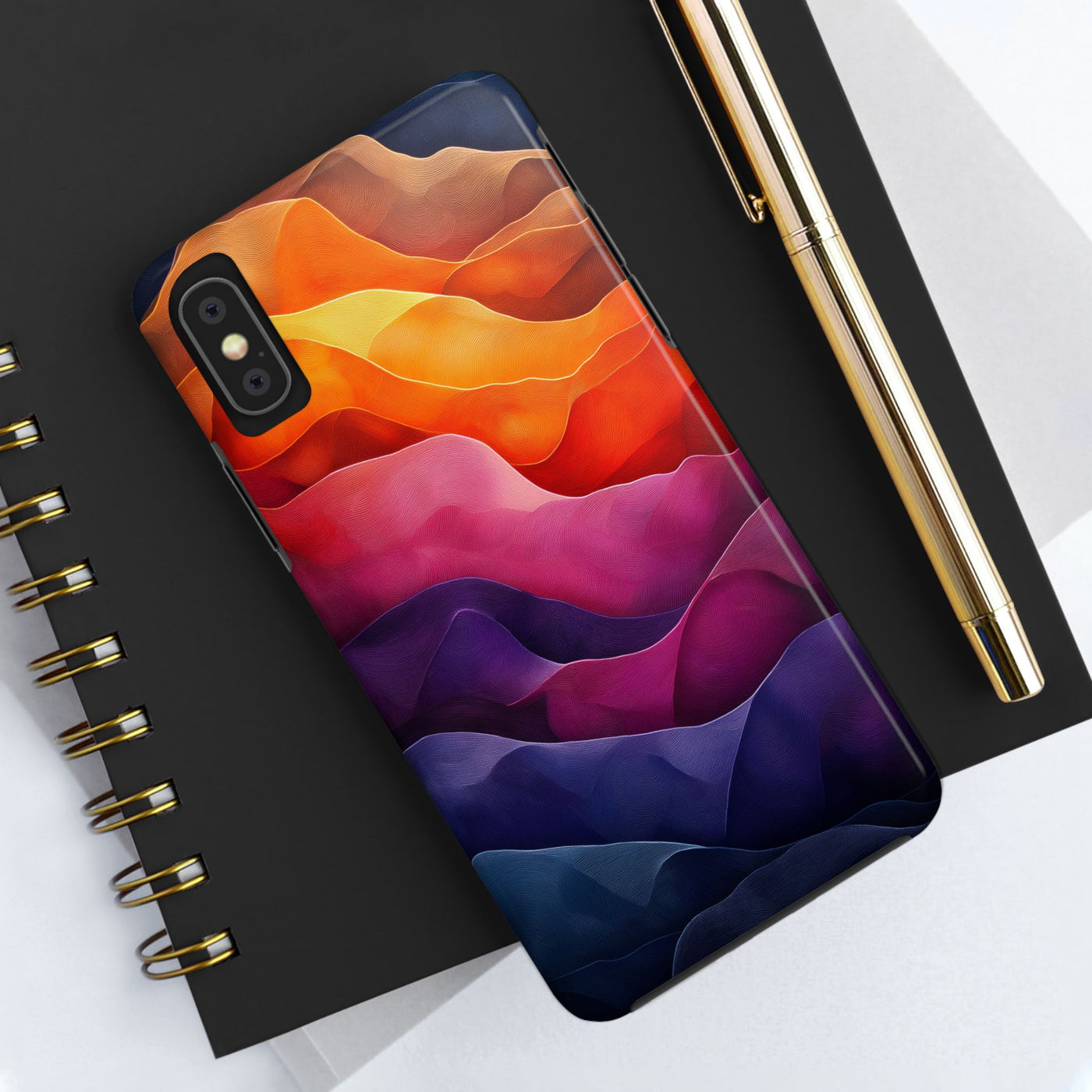 Vibrant Waves Tough IPhone & Samsung Case - Stylish and Durable - Perfect for Everyday Use