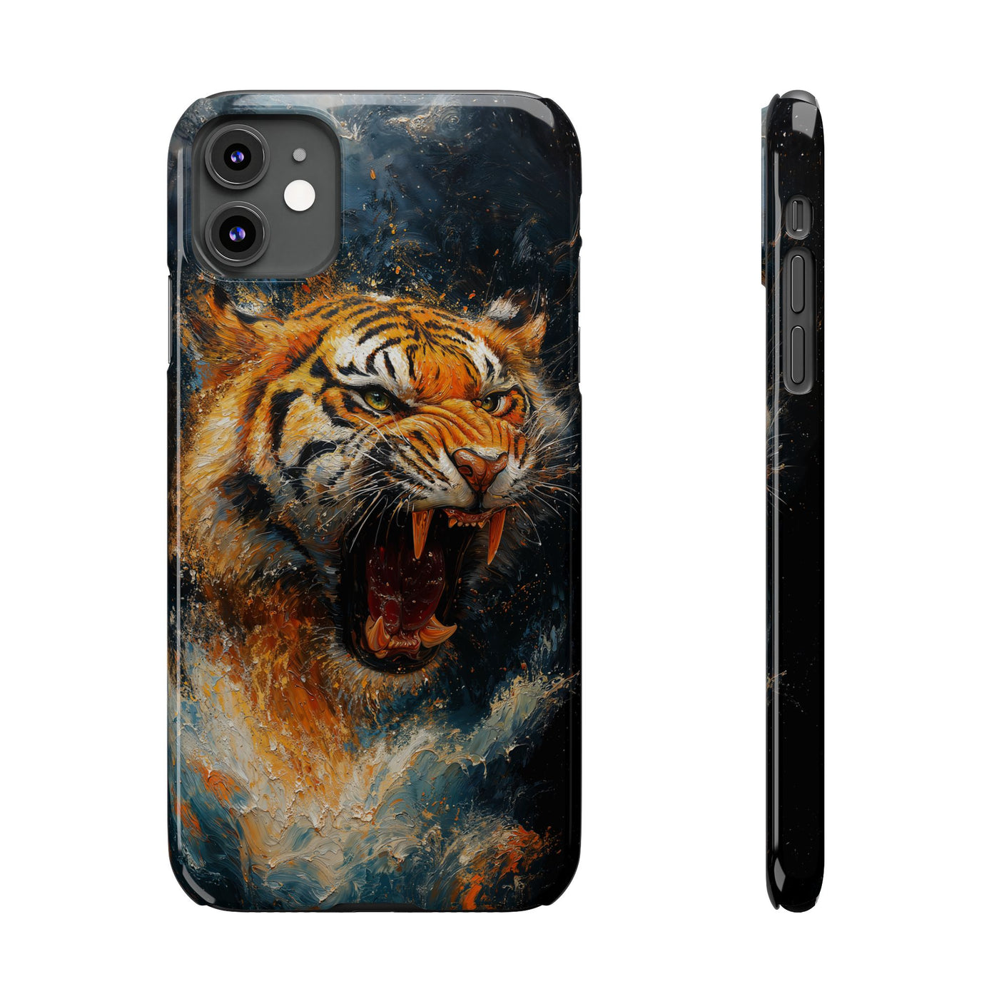 Roaring Tiger Slim IPhone Case - Wild & Fierce Protection