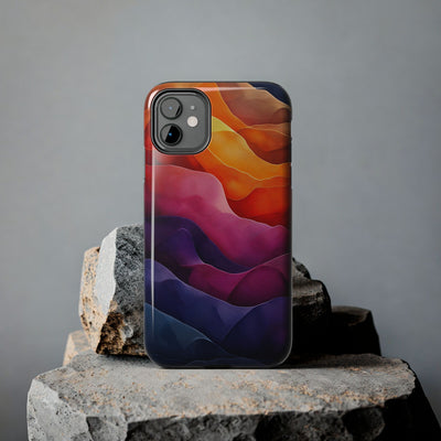 Vibrant Waves Tough IPhone & Samsung Case - Stylish and Durable - Perfect for Everyday Use