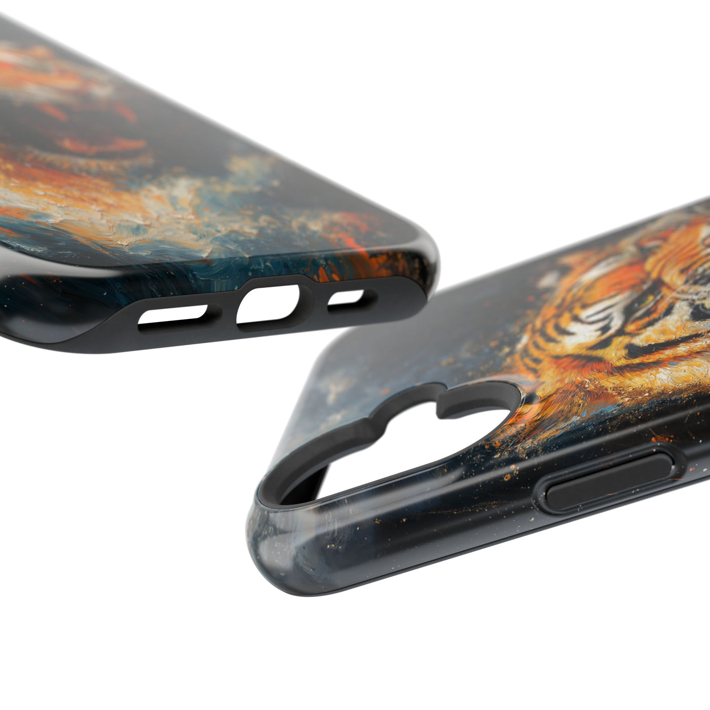 Fierce Tiger MagSafe® Tough Case for iPhone - Durable Protection for Animal Lovers