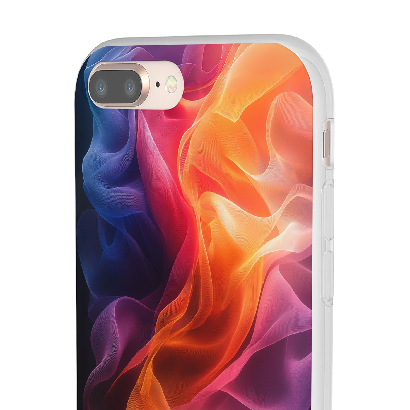 Colorful Abstract IPhone & Samsung Flexi Case - Artistic Phone Cover for Creative Souls