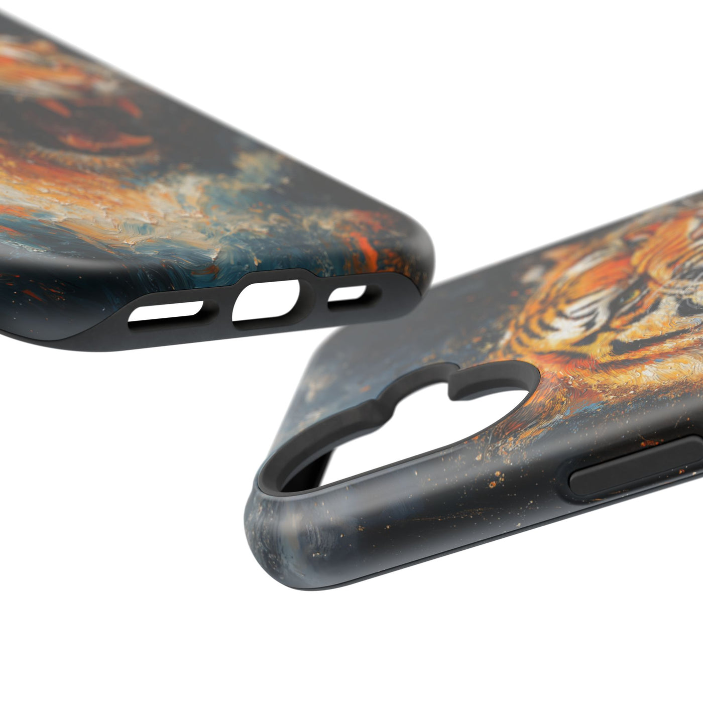 Fierce Tiger MagSafe® Tough Case for iPhone - Durable Protection for Animal Lovers