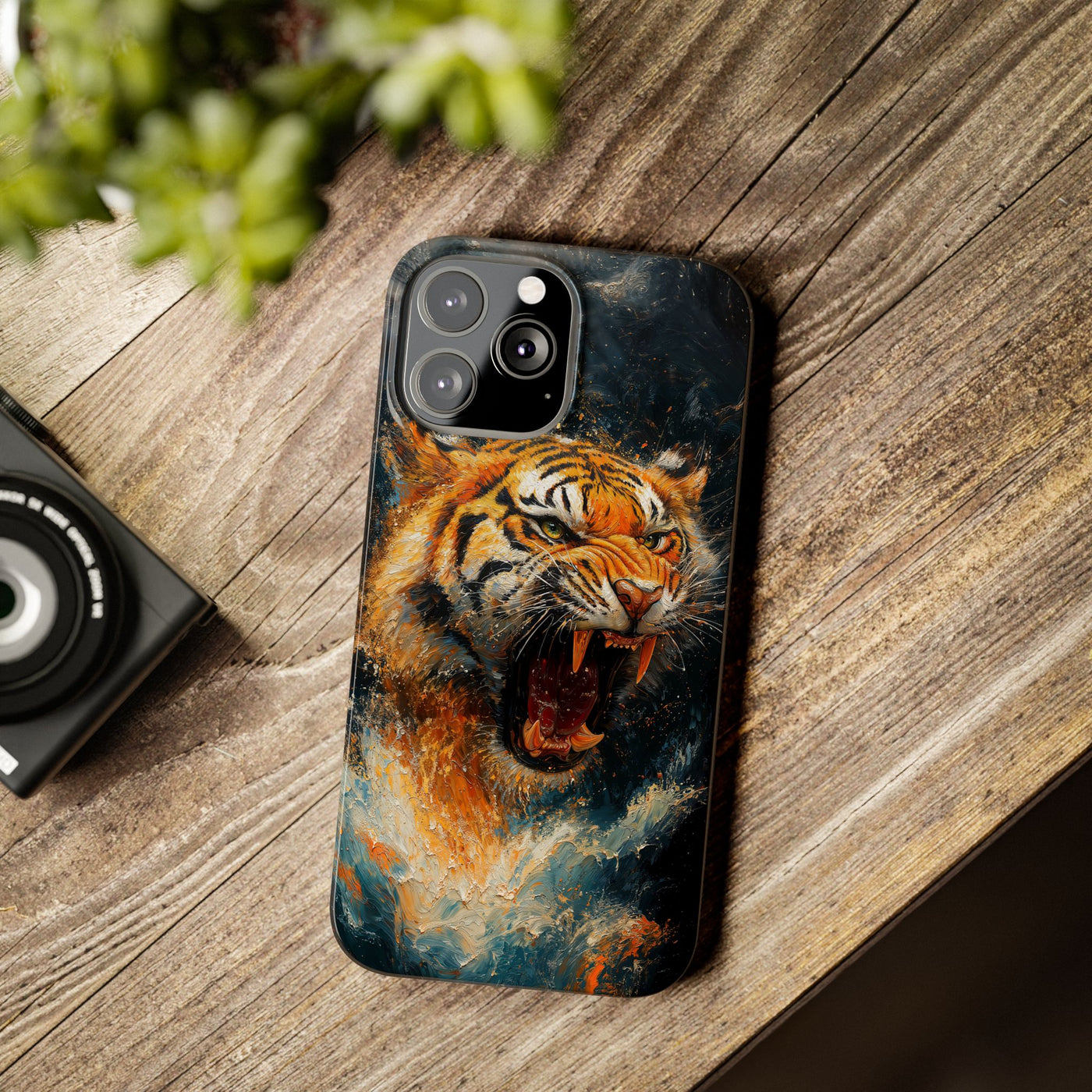 Roaring Tiger Slim IPhone Case - Wild & Fierce Protection