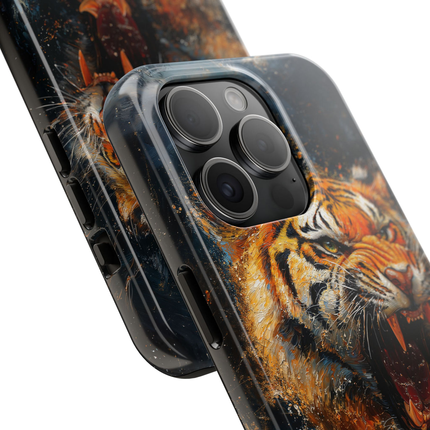 Fierce Tiger Tough IPhone & Samsung Case – Durable Protection for Wild Souls