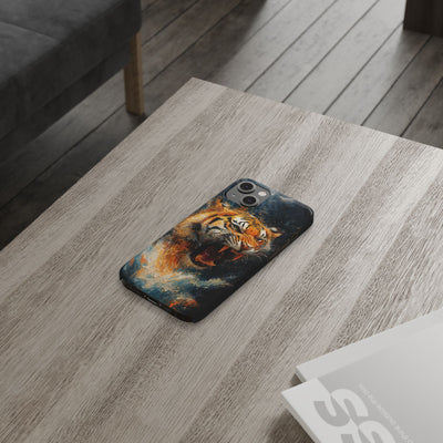 Roaring Tiger Slim IPhone Case - Wild & Fierce Protection