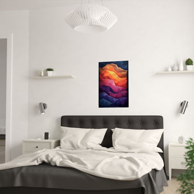 Vibrant Abstract Satin Poster | Wall Art for Home Decor