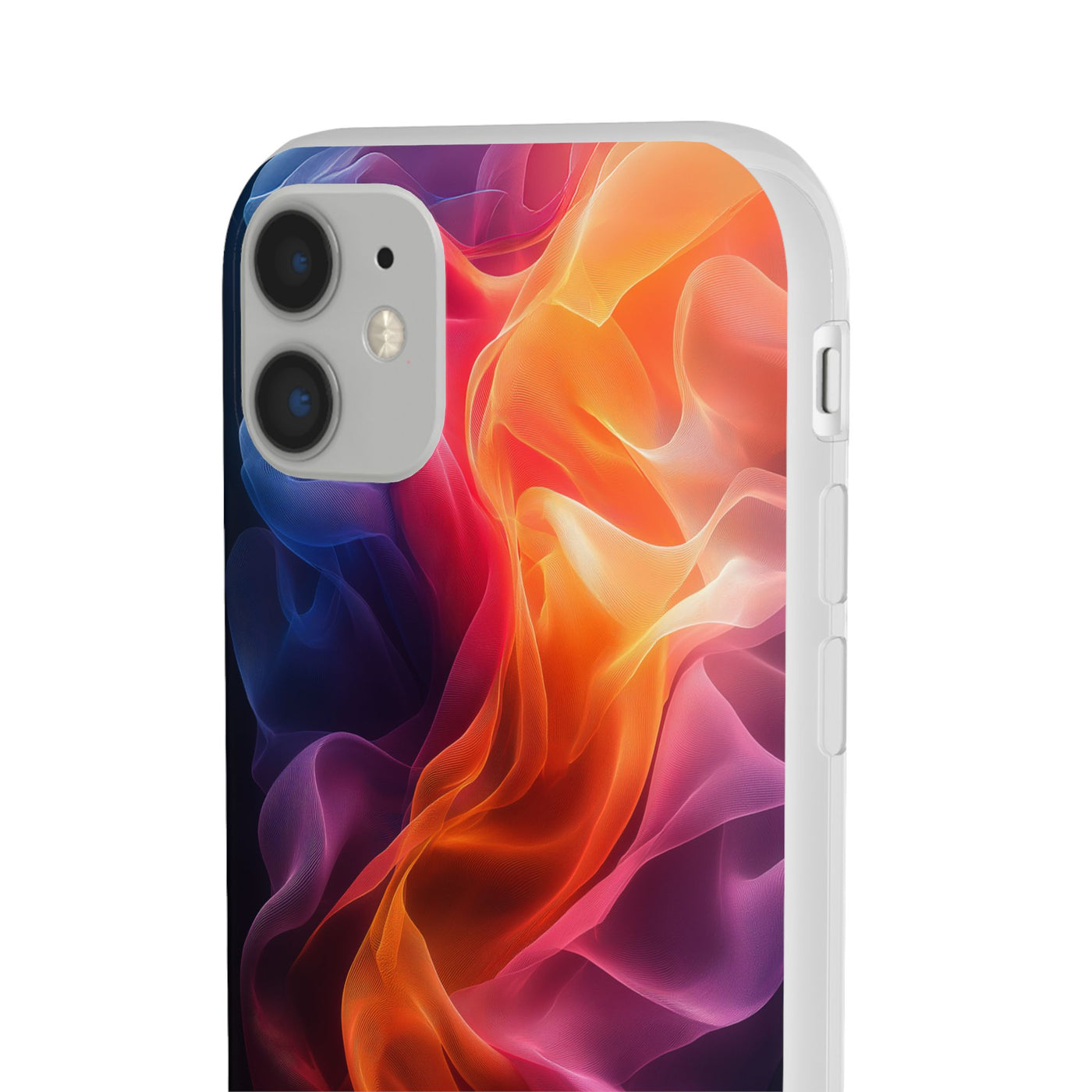 Colorful Abstract IPhone & Samsung Flexi Case - Artistic Phone Cover for Creative Souls