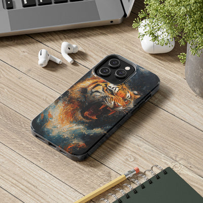 Fierce Tiger Tough IPhone & Samsung Case – Durable Protection for Wild Souls