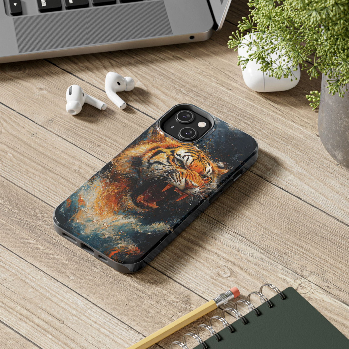 Fierce Tiger Tough IPhone & Samsung Case – Durable Protection for Wild Souls