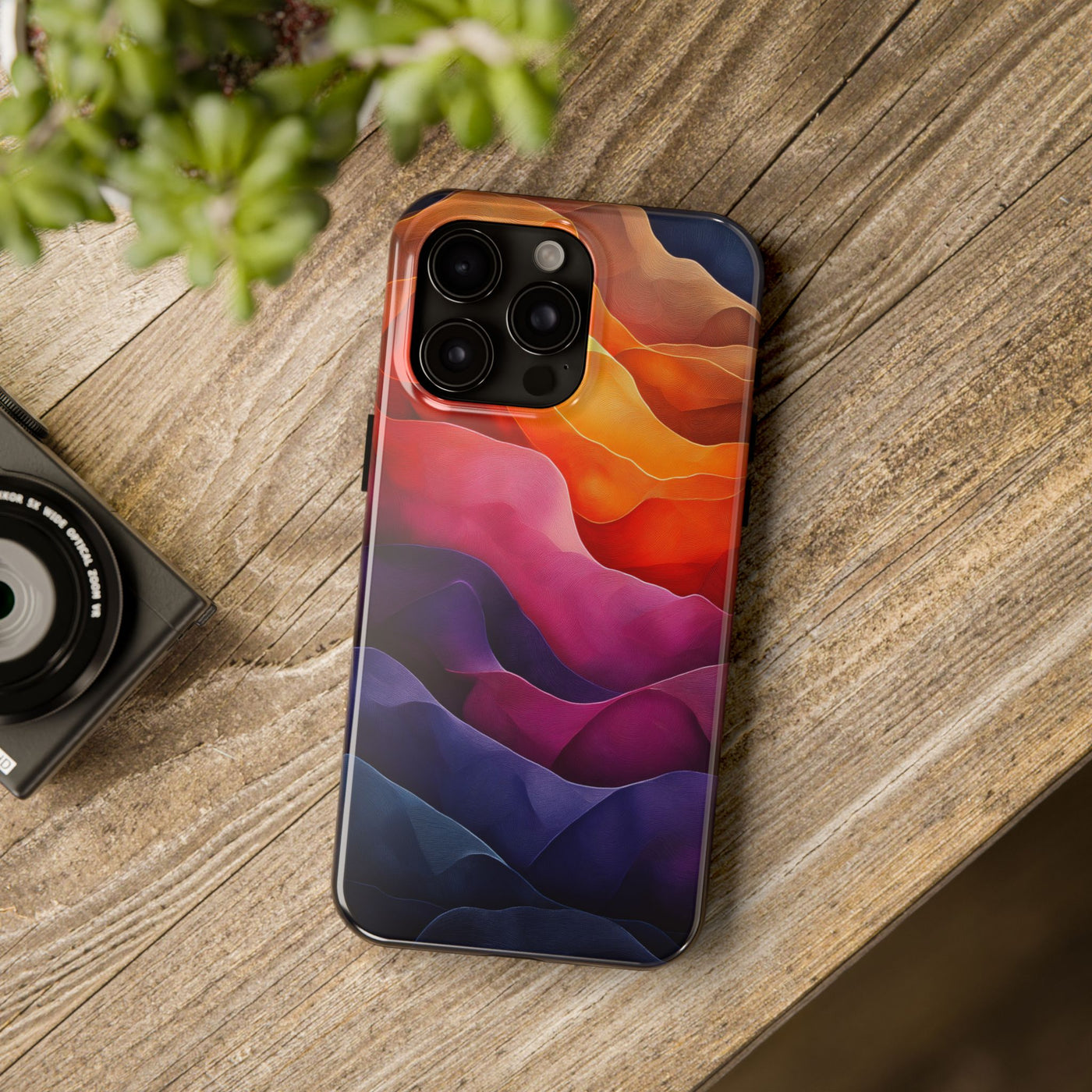 Vibrant Waves Tough IPhone & Samsung Case - Stylish and Durable - Perfect for Everyday Use