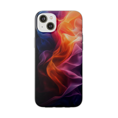 Colorful Abstract IPhone & Samsung Flexi Case - Artistic Phone Cover for Creative Souls