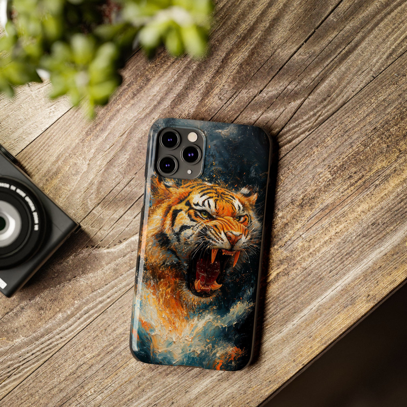 Roaring Tiger Slim IPhone Case - Wild & Fierce Protection