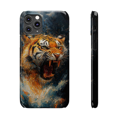 Roaring Tiger Slim IPhone Case - Wild & Fierce Protection