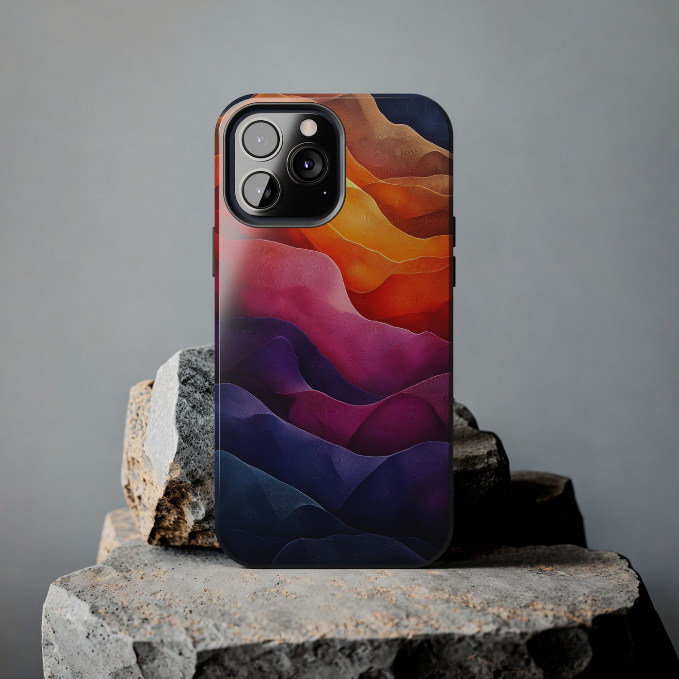 Vibrant Waves Tough IPhone & Samsung Case - Stylish and Durable - Perfect for Everyday Use