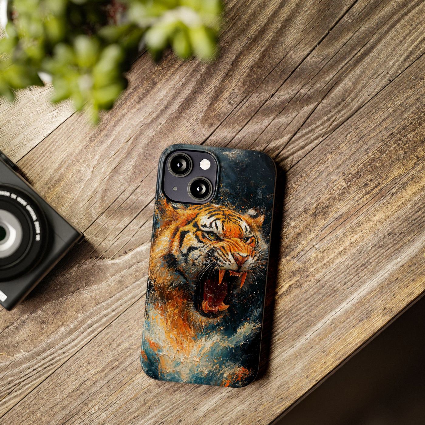 Roaring Tiger Slim IPhone Case - Wild & Fierce Protection