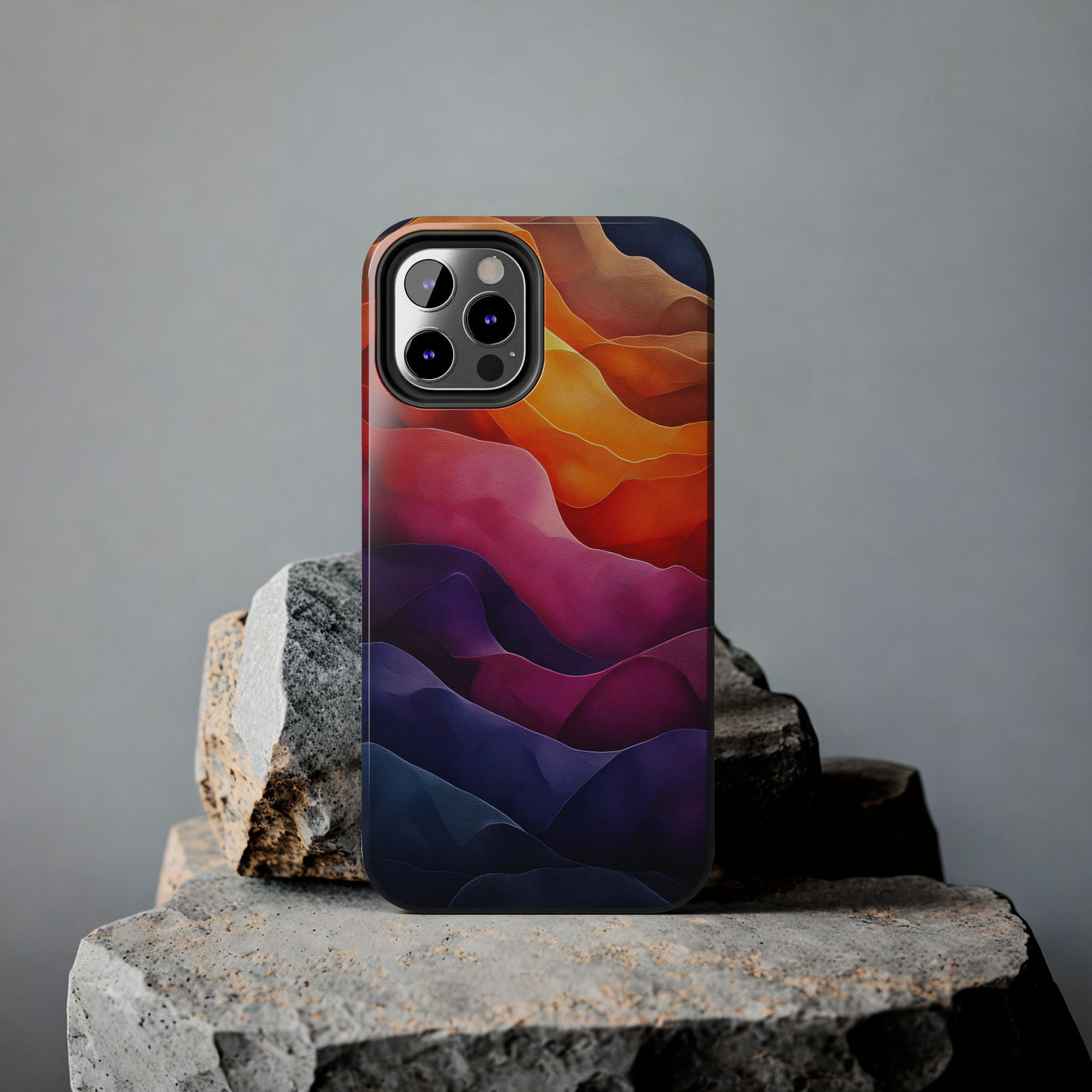 Vibrant Waves Tough IPhone & Samsung Case - Stylish and Durable - Perfect for Everyday Use