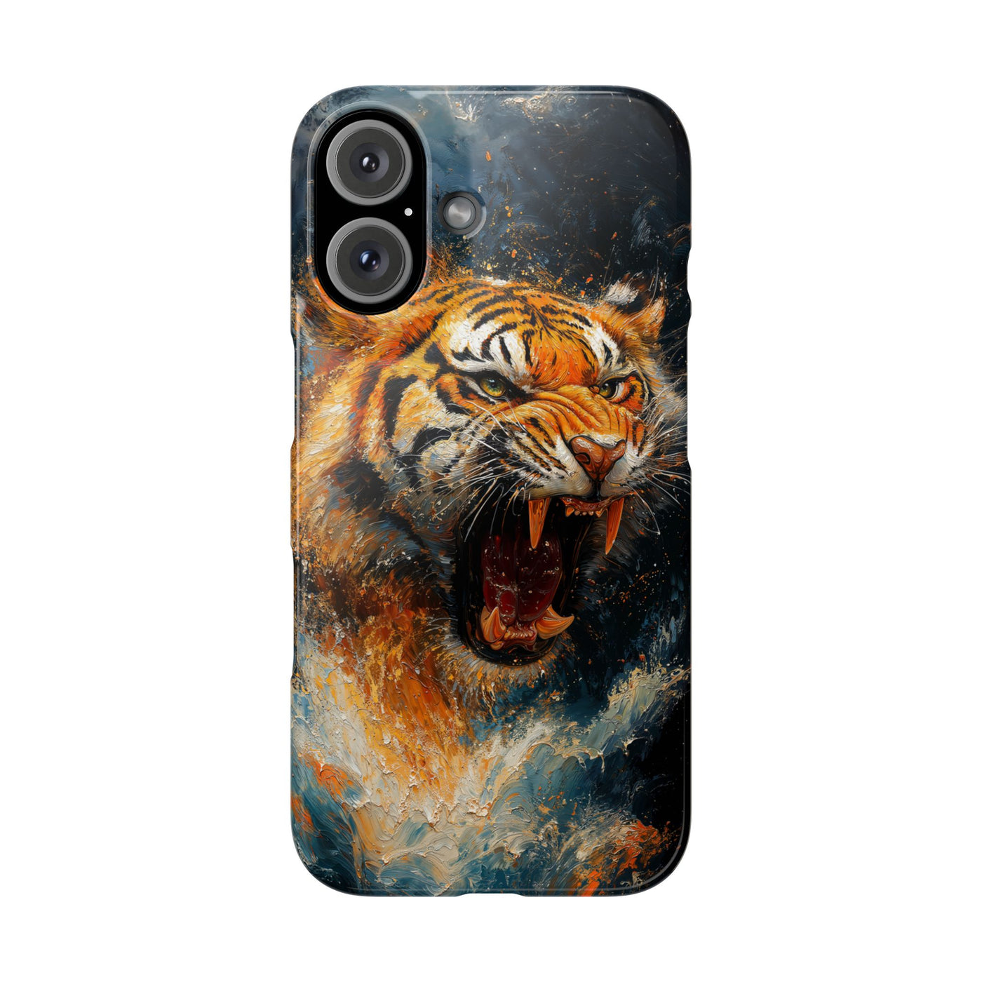 Roaring Tiger Slim IPhone Case - Wild & Fierce Protection