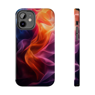 Vibrant Abstract Tough IPhone & Samsung Case - Stylish Protection for Everyday Use