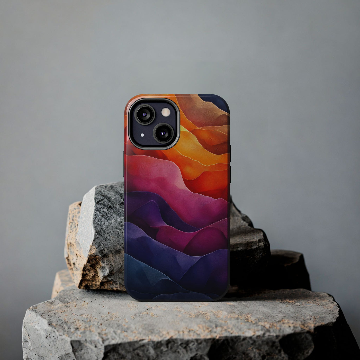 Vibrant Waves Tough IPhone & Samsung Case - Stylish and Durable - Perfect for Everyday Use