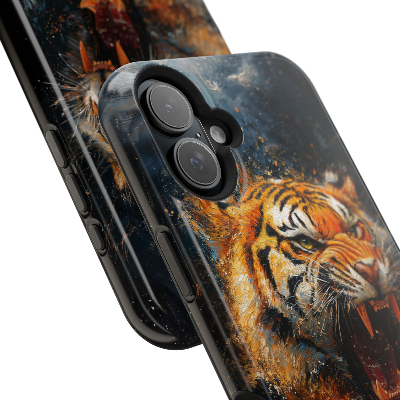 Fierce Tiger MagSafe® Tough Case for iPhone - Durable Protection for Animal Lovers