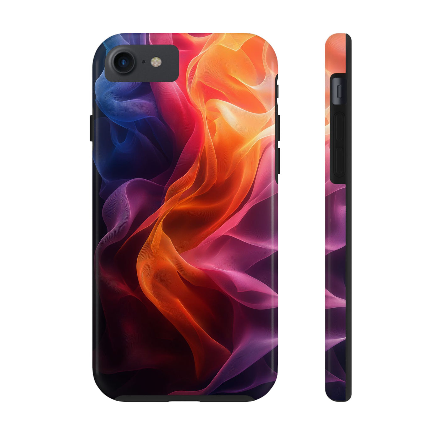 Vibrant Abstract Tough IPhone & Samsung Case - Stylish Protection for Everyday Use