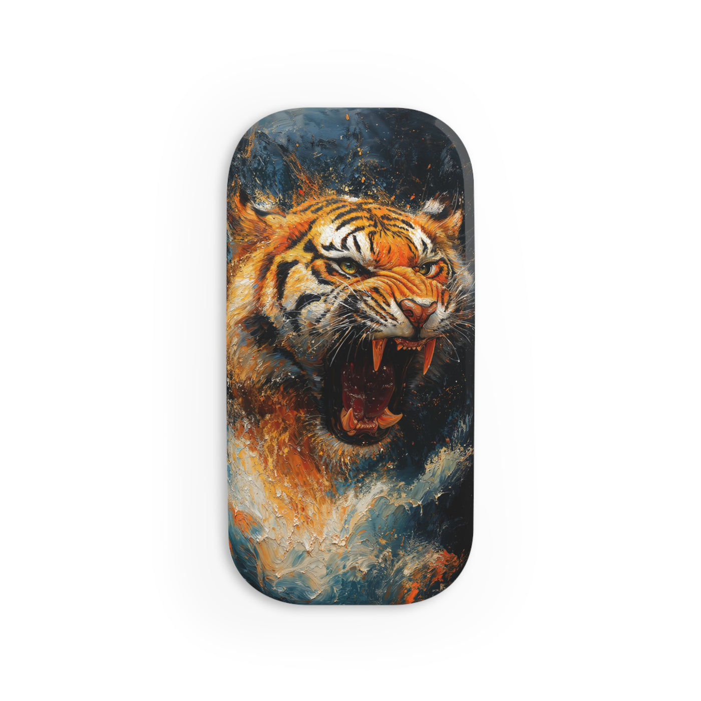 Tiger Roar Phone Click-On Grip Accessory for Easy Handling