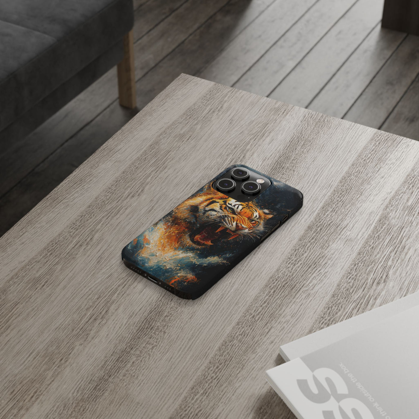 Roaring Tiger Slim IPhone Case - Wild & Fierce Protection