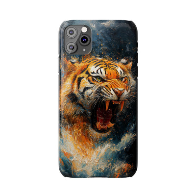 Roaring Tiger Slim IPhone Case - Wild & Fierce Protection