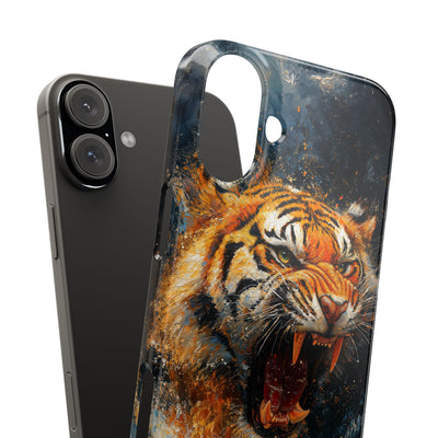 Roaring Tiger Slim IPhone Case - Wild & Fierce Protection