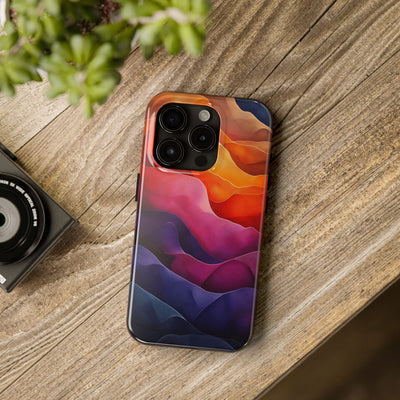 Vibrant Waves Tough IPhone & Samsung Case - Stylish and Durable - Perfect for Everyday Use