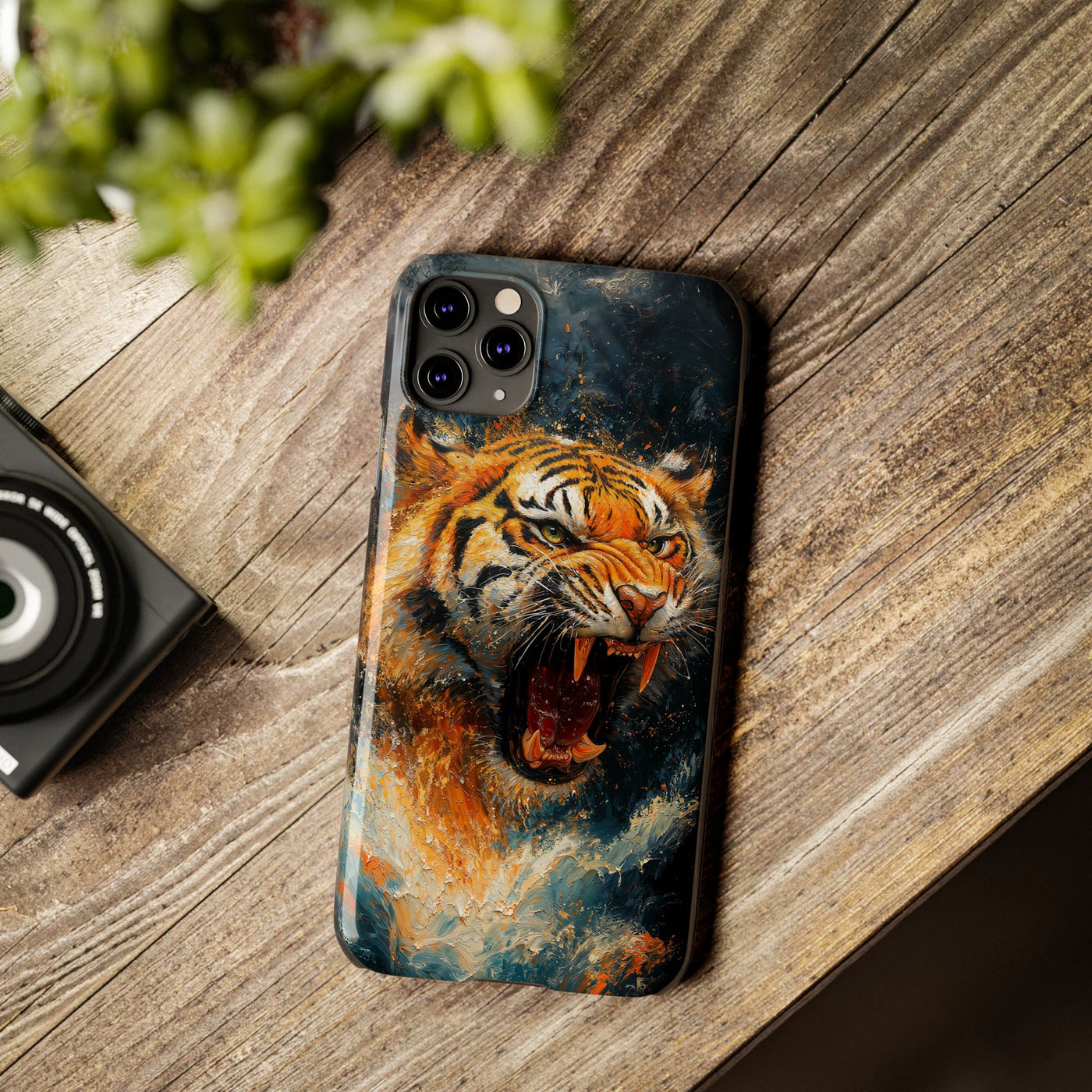 Roaring Tiger Slim IPhone Case - Wild & Fierce Protection