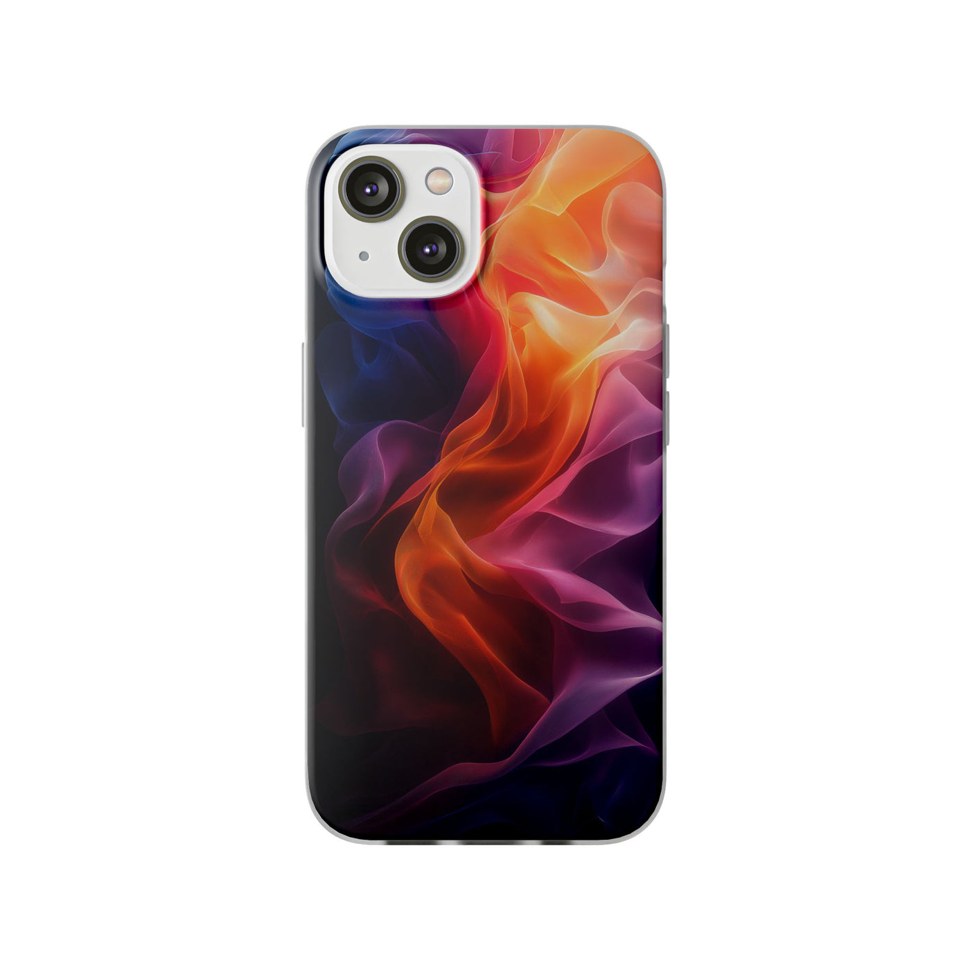 Colorful Abstract IPhone & Samsung Flexi Case - Artistic Phone Cover for Creative Souls