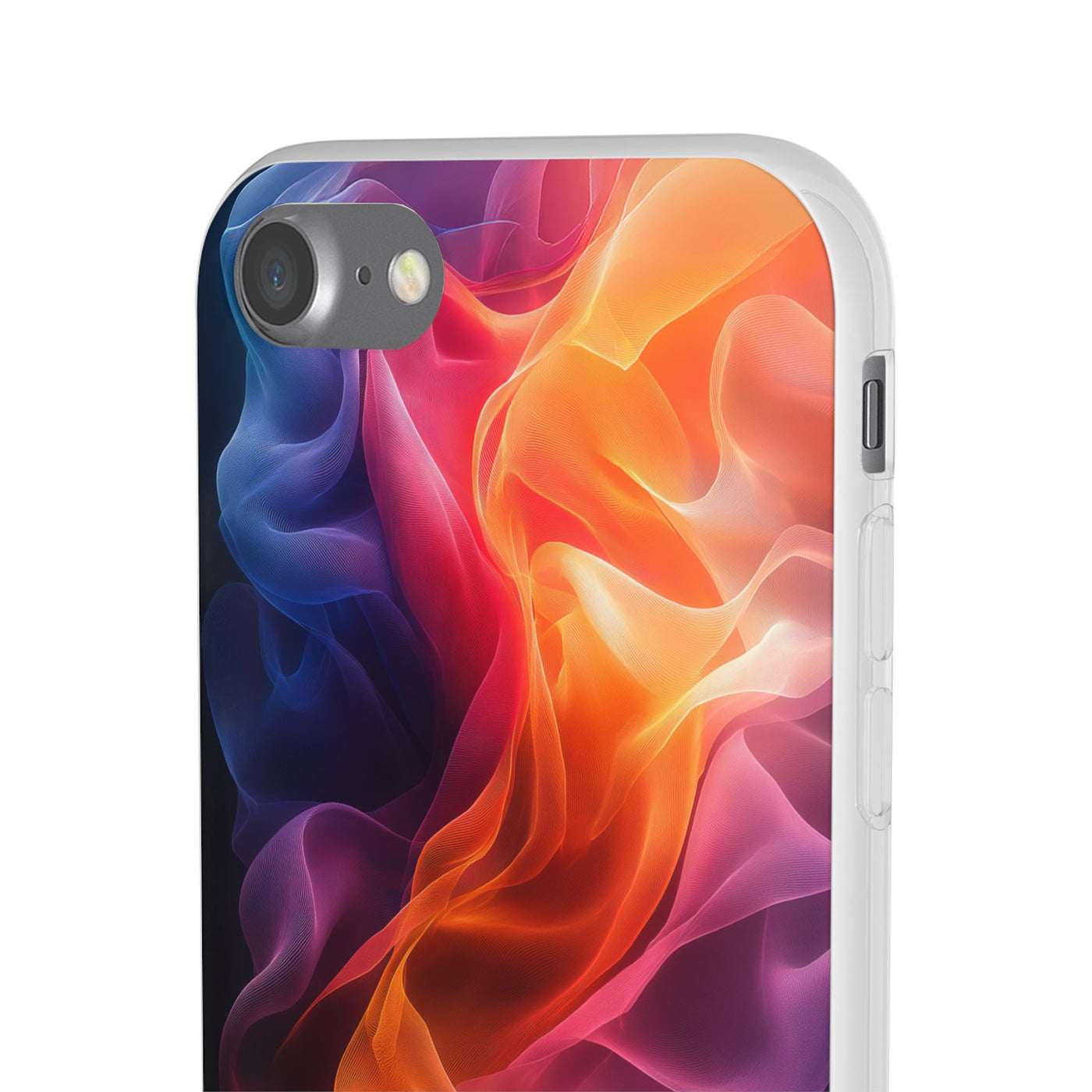 Colorful Abstract IPhone & Samsung Flexi Case - Artistic Phone Cover for Creative Souls