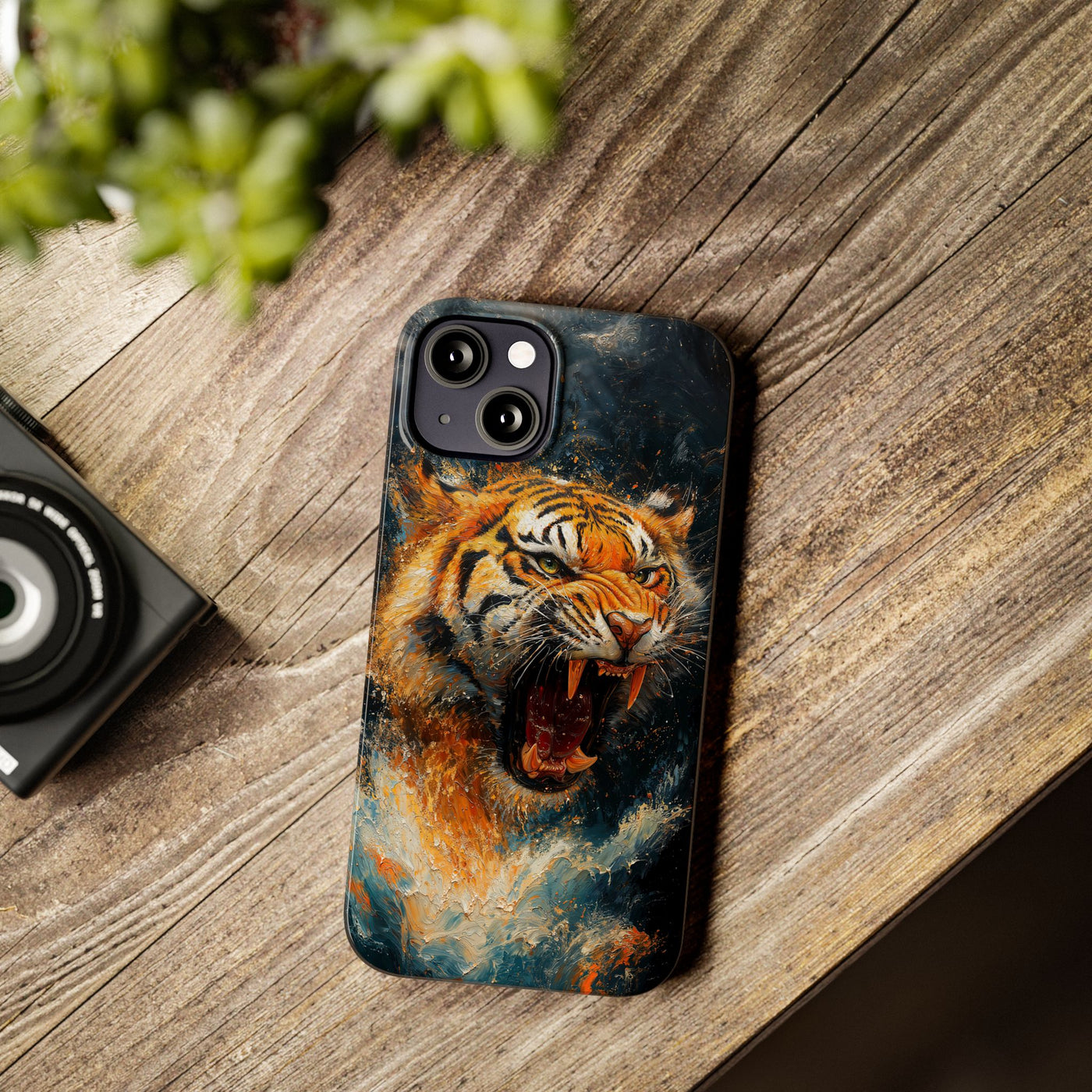 Roaring Tiger Slim IPhone Case - Wild & Fierce Protection