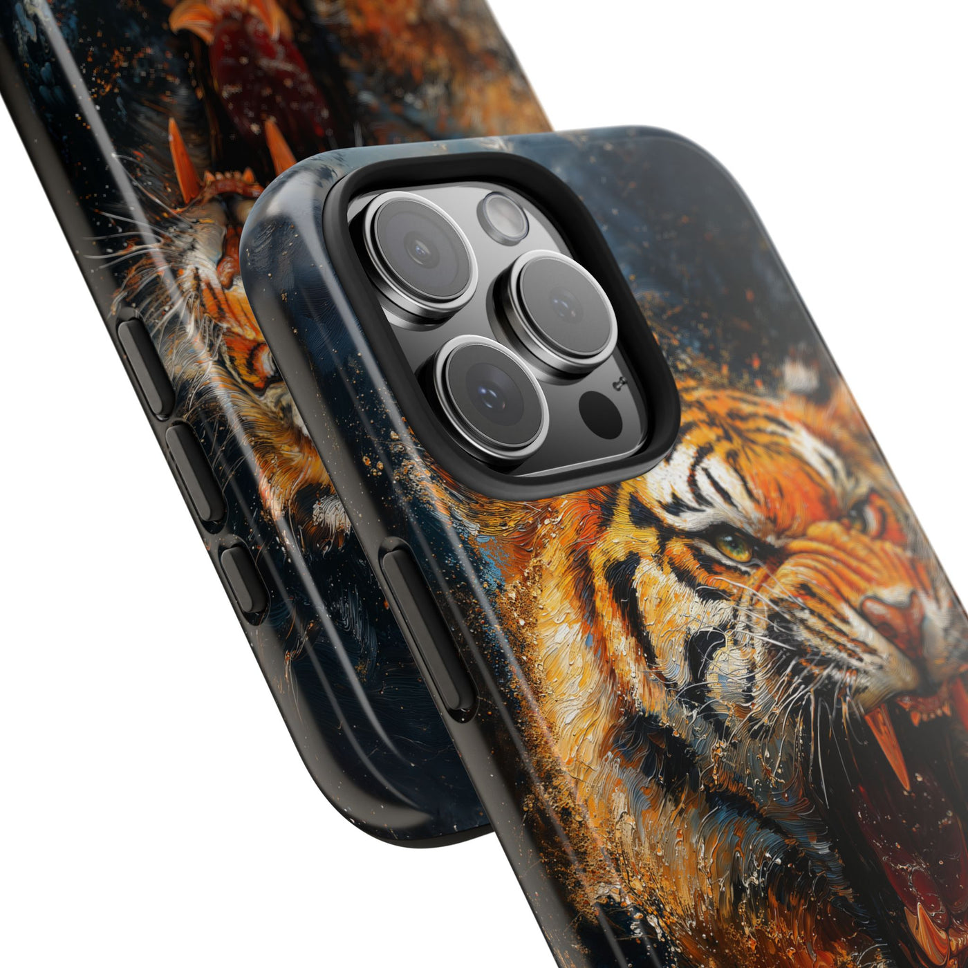 Fierce Tiger Tough IPhone & Samsung Case – Durable Protection for Wild Souls