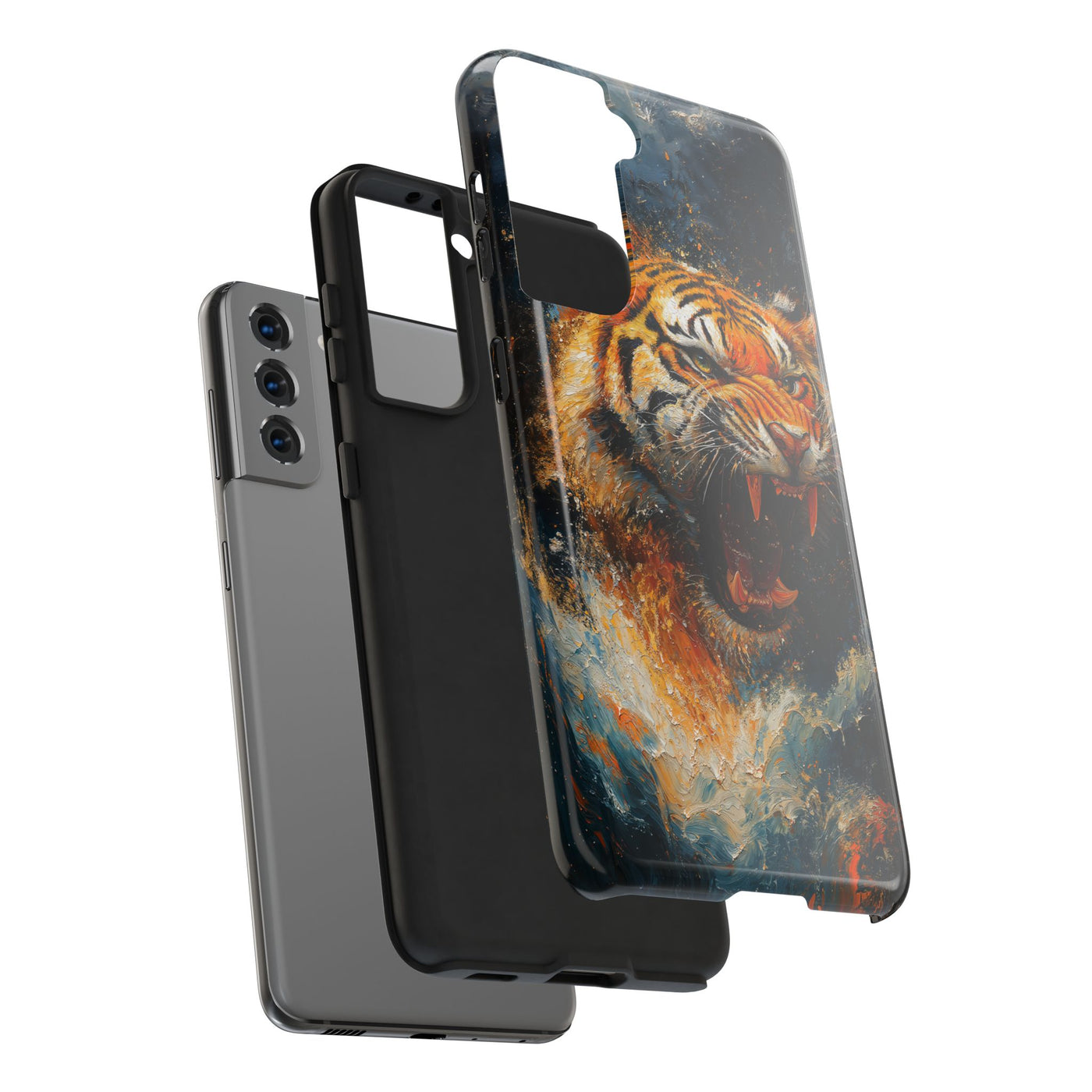 Fierce Tiger Tough IPhone & Samsung Case – Durable Protection for Wild Souls