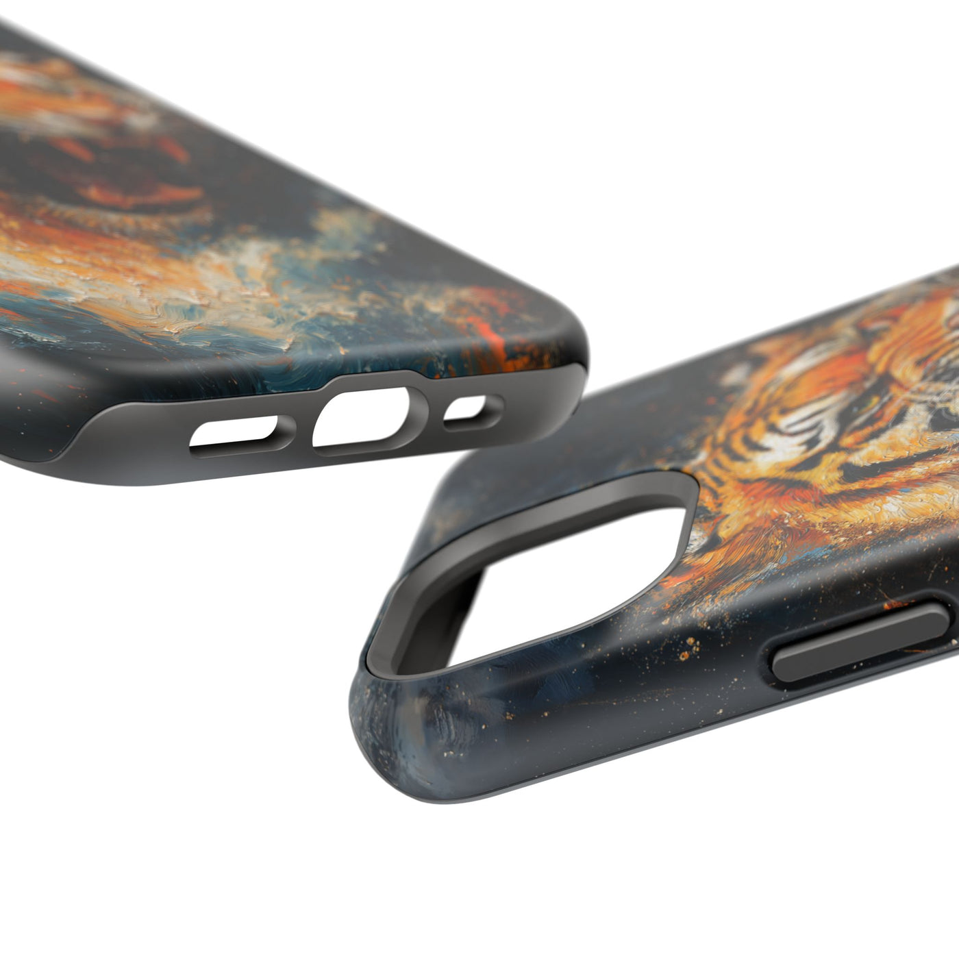 Fierce Tiger MagSafe® Tough Case for iPhone - Durable Protection for Animal Lovers