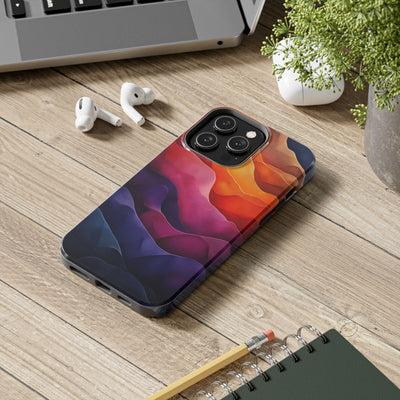 Vibrant Waves Tough IPhone & Samsung Case - Stylish and Durable - Perfect for Everyday Use