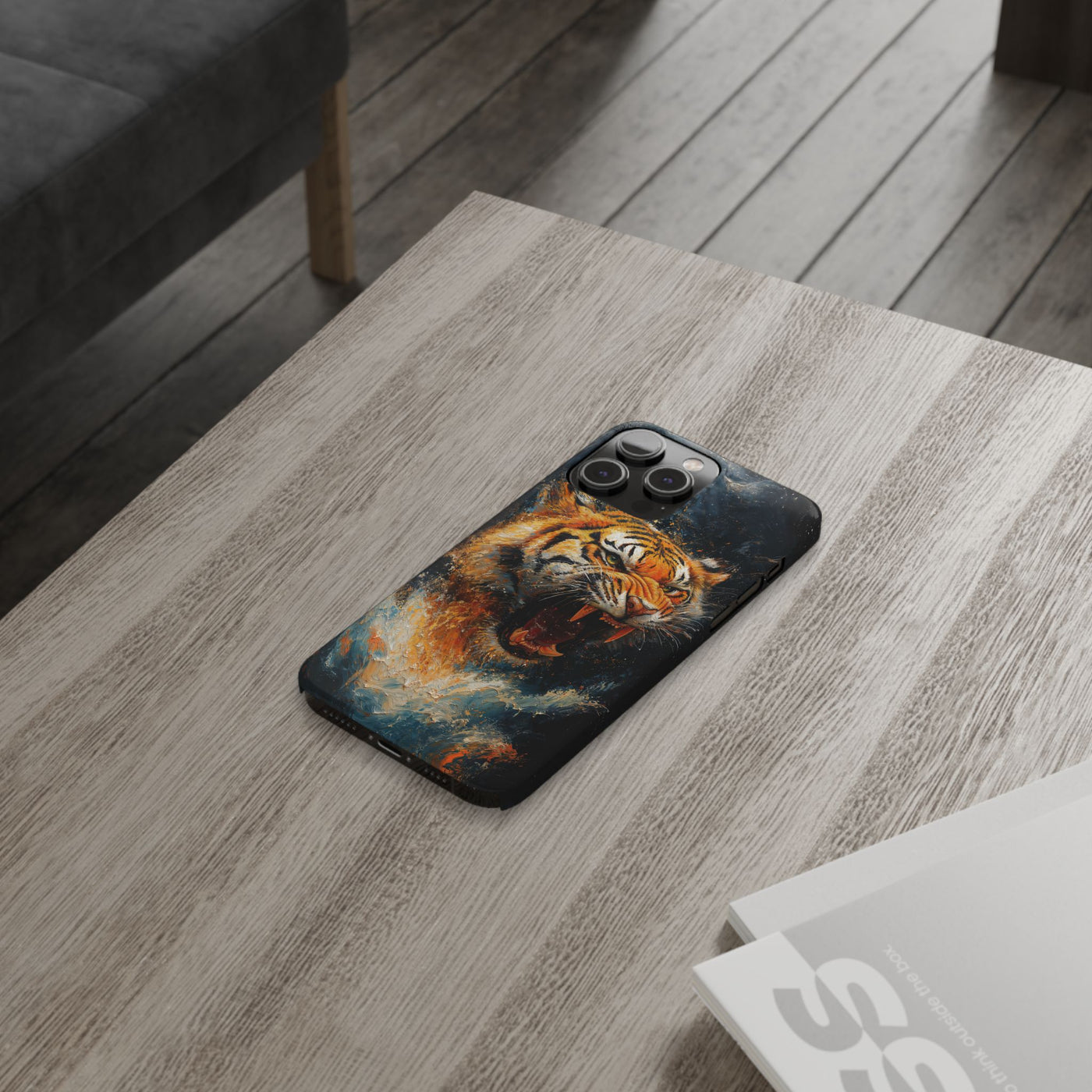 Roaring Tiger Slim IPhone Case - Wild & Fierce Protection