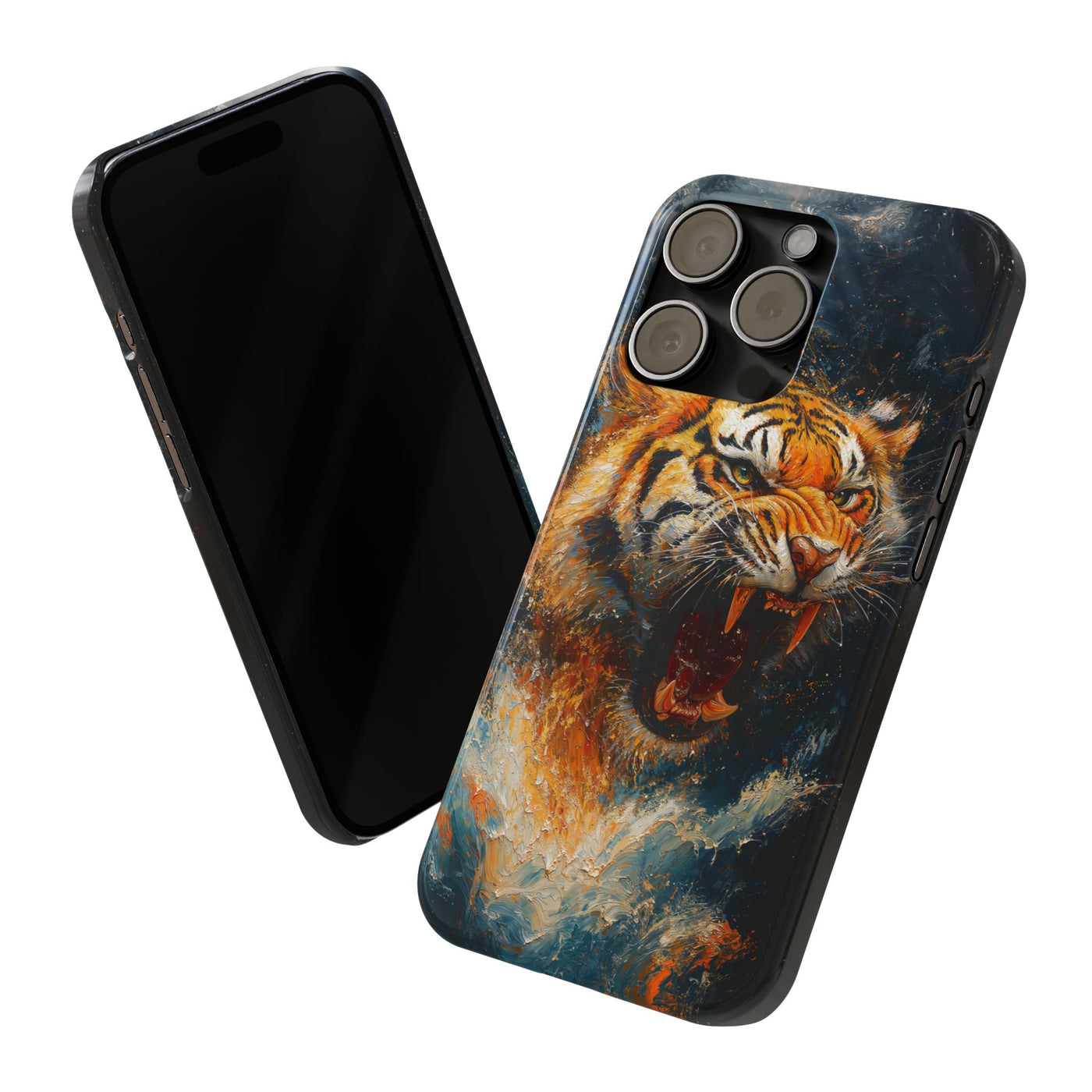 Roaring Tiger Slim IPhone Case - Wild & Fierce Protection