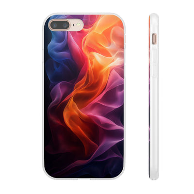 Colorful Abstract IPhone & Samsung Flexi Case - Artistic Phone Cover for Creative Souls