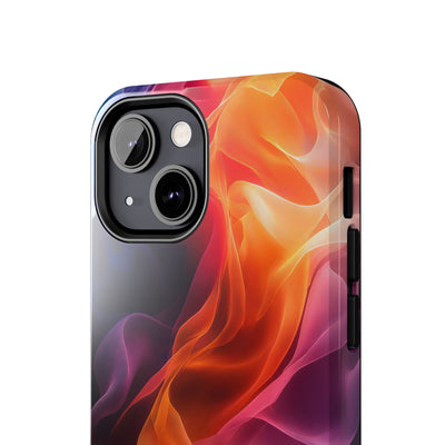 Vibrant Abstract Tough IPhone & Samsung Case - Stylish Protection for Everyday Use