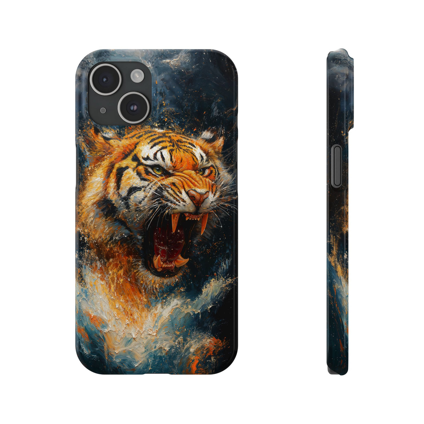 Roaring Tiger Slim IPhone Case - Wild & Fierce Protection