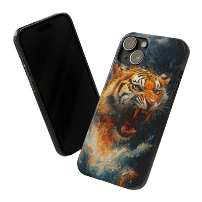 Roaring Tiger Slim IPhone Case - Wild & Fierce Protection