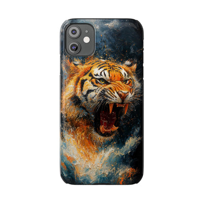 Roaring Tiger Slim IPhone Case - Wild & Fierce Protection