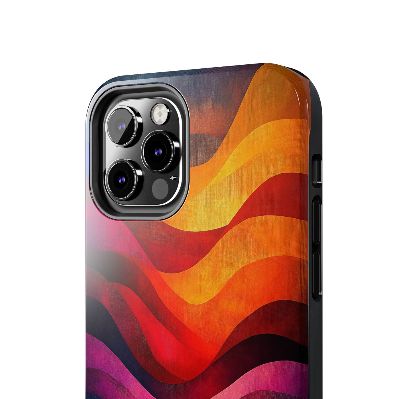 Vibrant Waves Tough IPhone & Samsung Case - Stylish & Durable Protective Cover