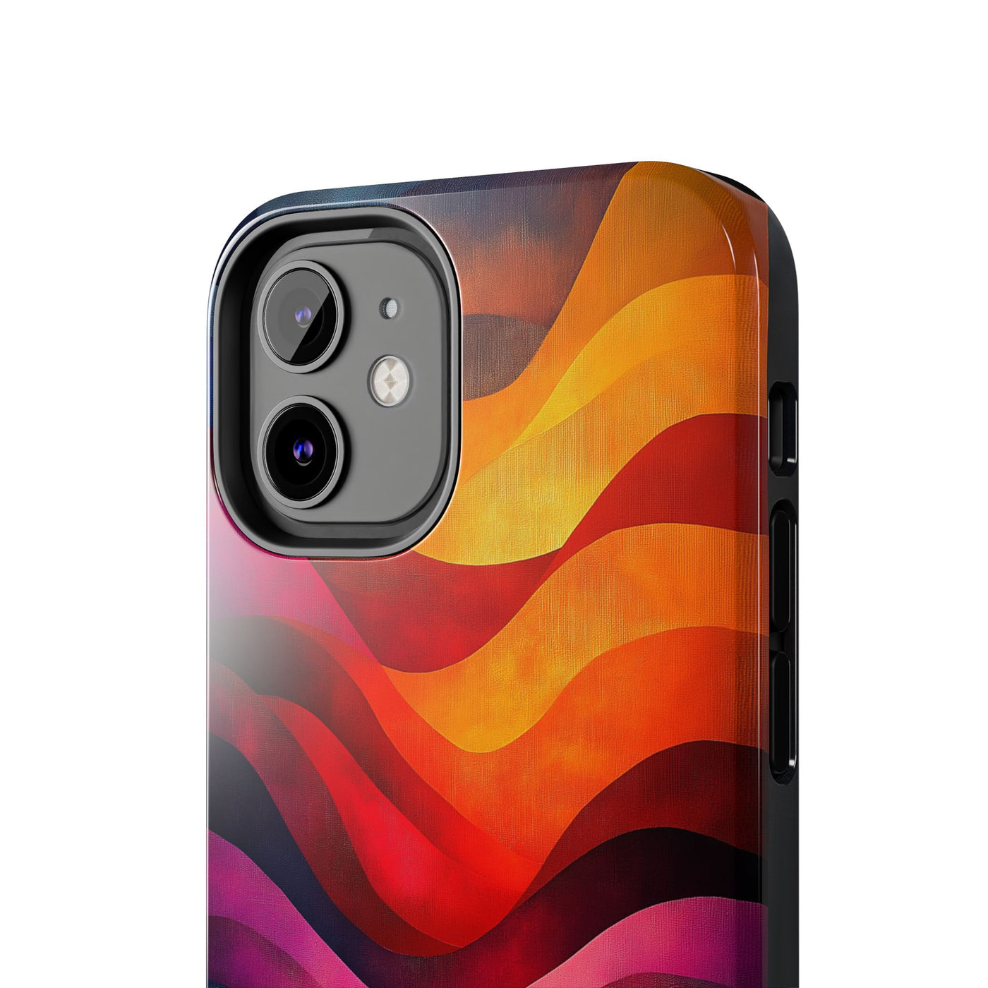 Vibrant Waves Tough IPhone & Samsung Case - Stylish & Durable Protective Cover