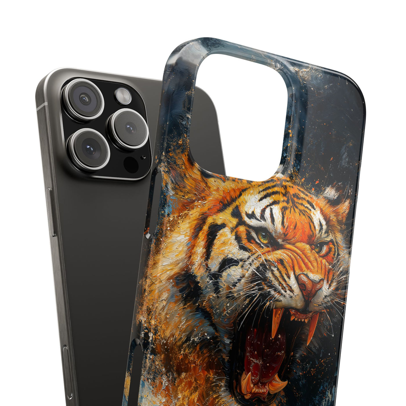 Roaring Tiger Slim IPhone Case - Wild & Fierce Protection