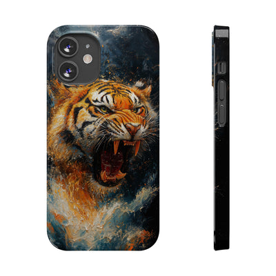 Roaring Tiger Slim IPhone Case - Wild & Fierce Protection